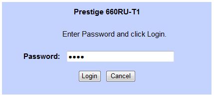 P660-R | Ввод пароля